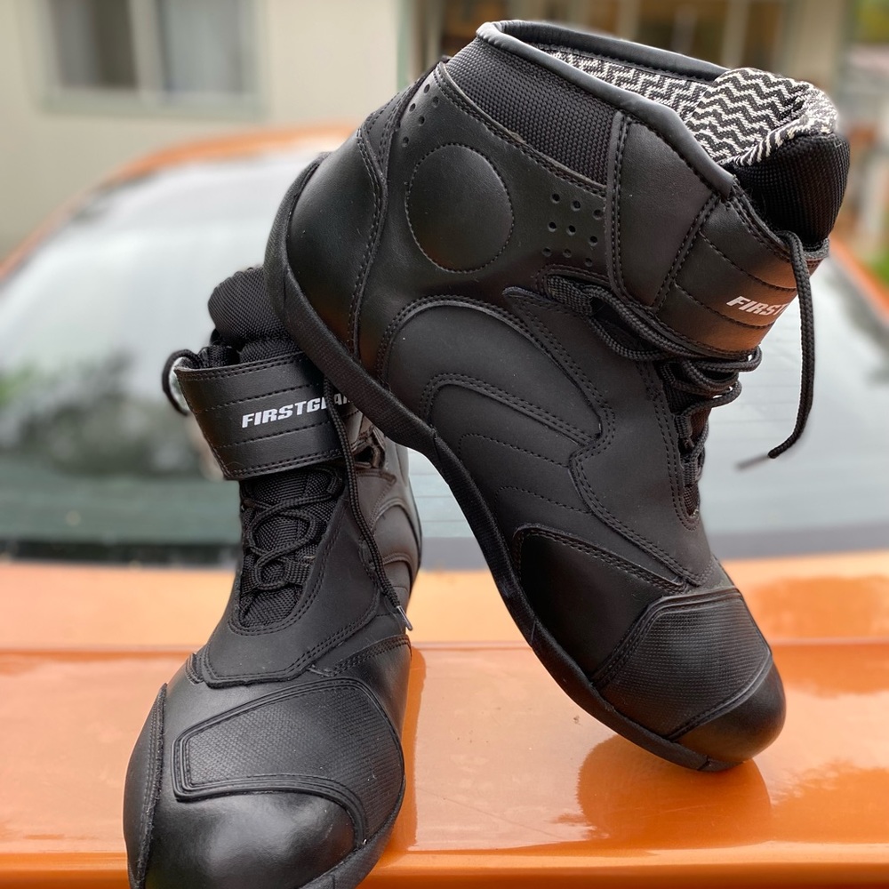 First Gear Kill Lo Motorcycle Riding Boots Size 13